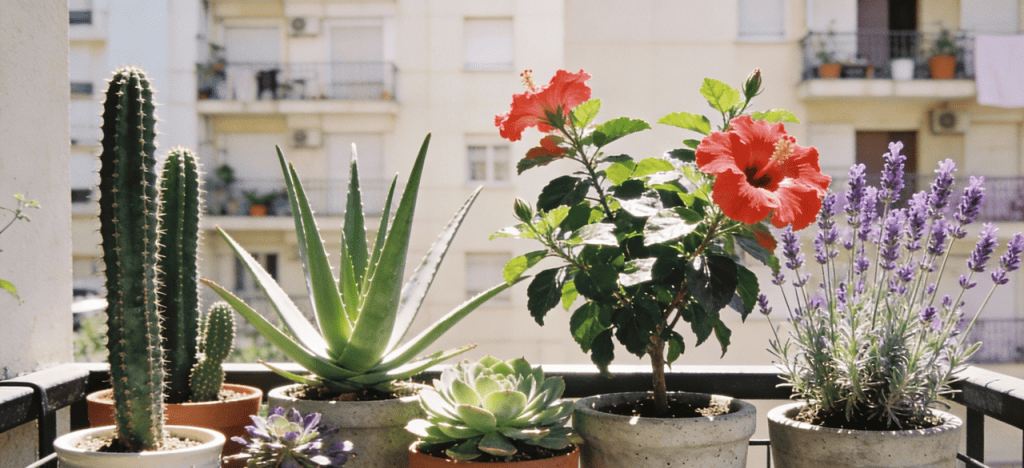 Guia Definitivo de Plantas Resistentes ao Sol: transforme sua varanda em um oásis verde sem complicação - Imagem do artigo original